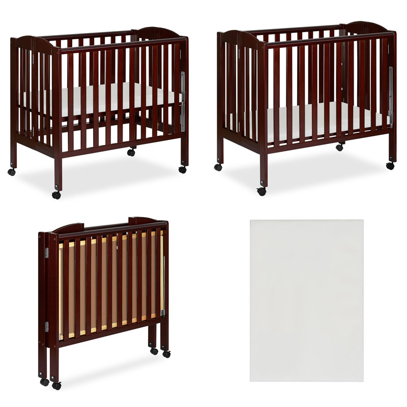 Dream On Me 2 in 1 Mini Convertible Portable Crib Reviews Wayfair